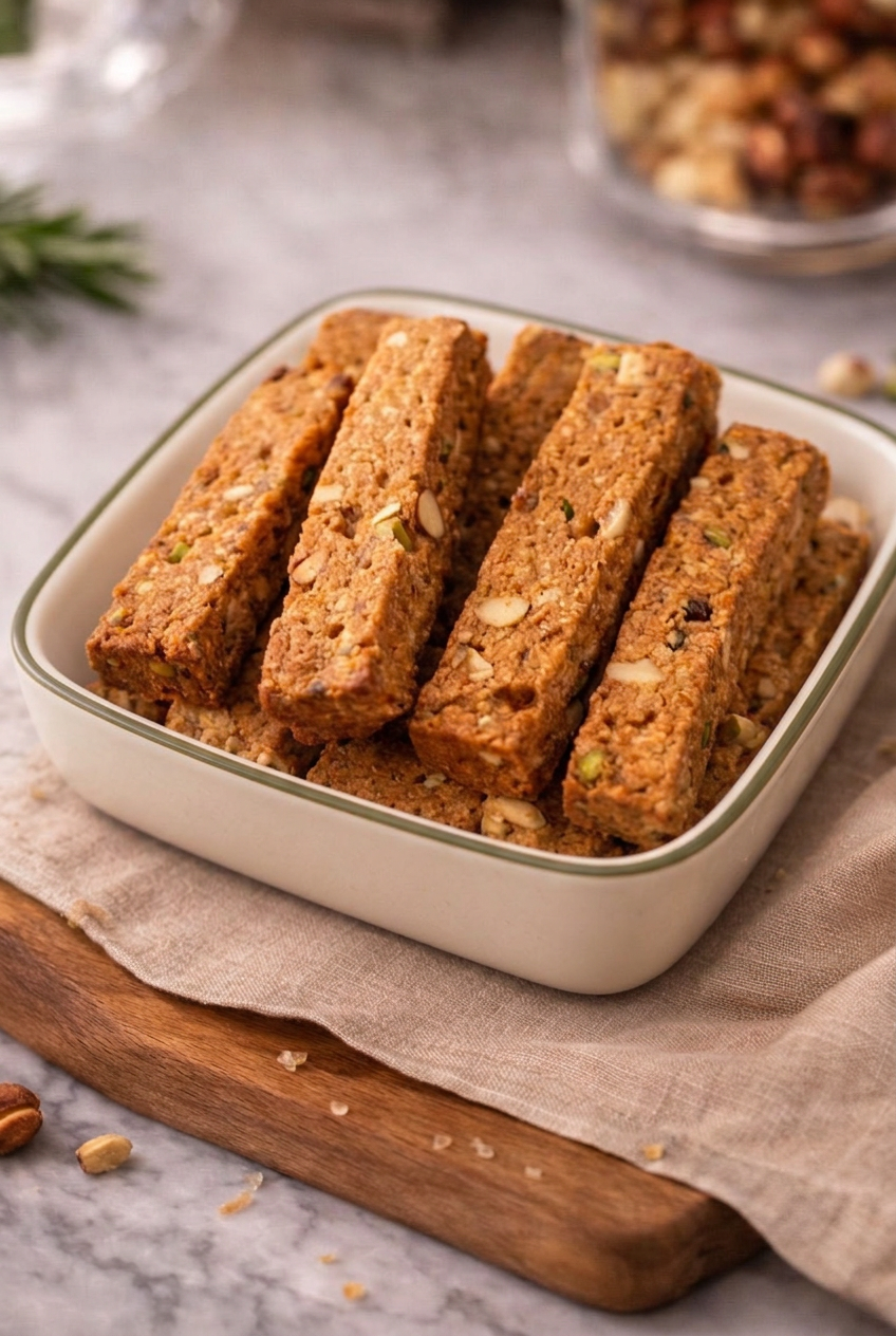 Almond Pistachio Sticks